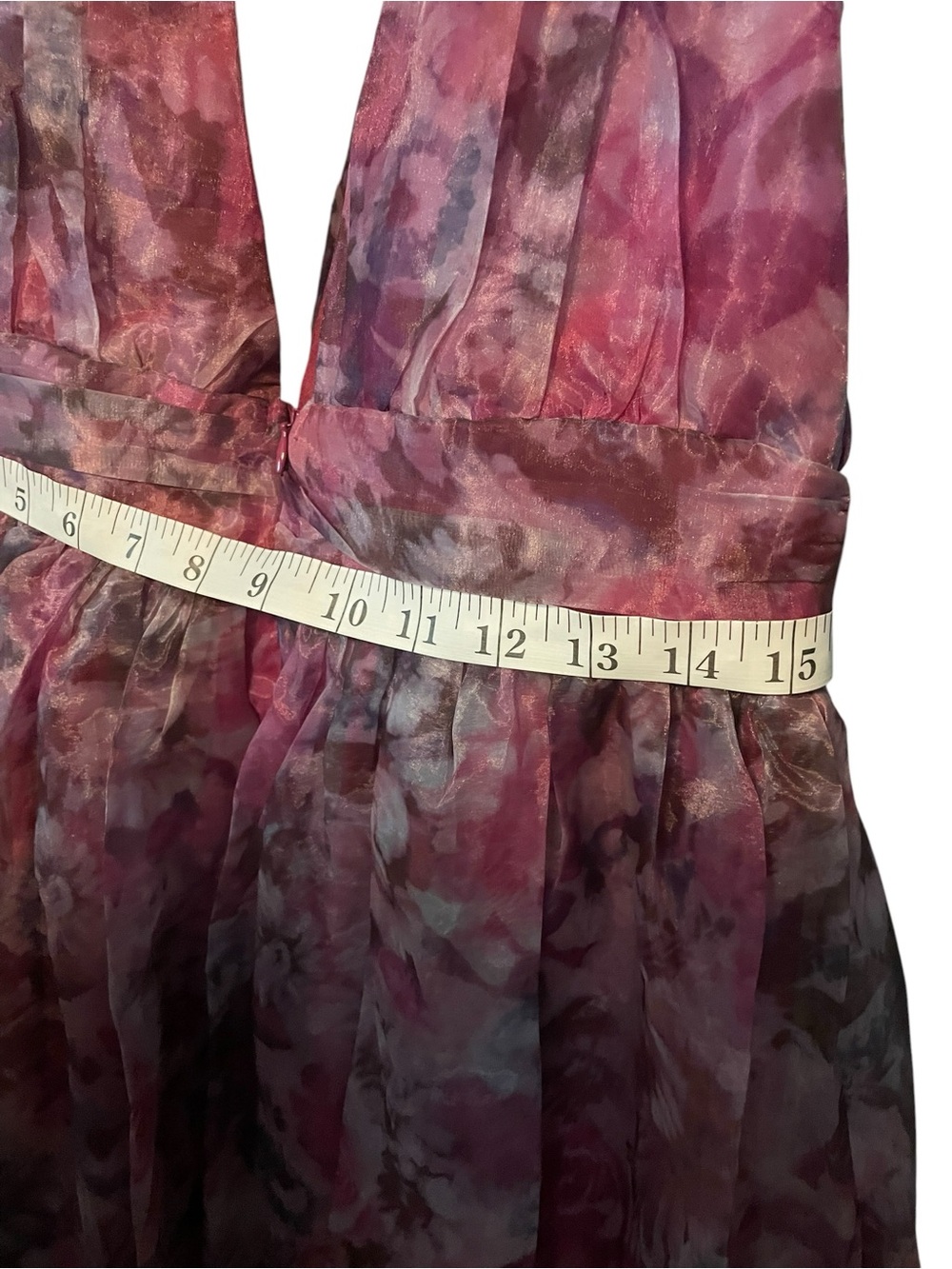Lulu's Pink Floral Maxi Dress - Picture 6 of 8